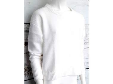 Women's chenille yarn sweater _ Brugi - Art. C757010