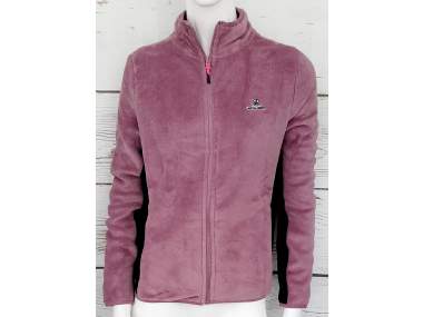 Plush effect Jacket and Breathable Stretch Inserts | Women _ ATHLDPT - Art. AD01896R