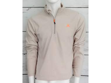 Half-zip microfleece jacket \ Men _ ATHLDPT - Art. AU03429E