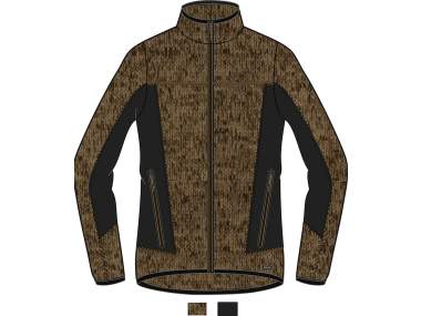 Wool-effect fleece sweater | Man _ Brugi - Art. AH1U583