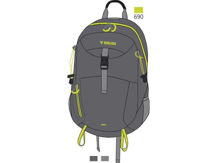 Trekking Backpack 28 Liters _ BRUGI  Art. ZG4B486 (1)