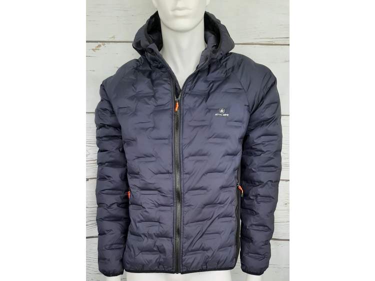 "Spring/Autumn" Quilted Jacket with Heat-sealed Seams / Men - ATHL  Art. AU01691B (1)