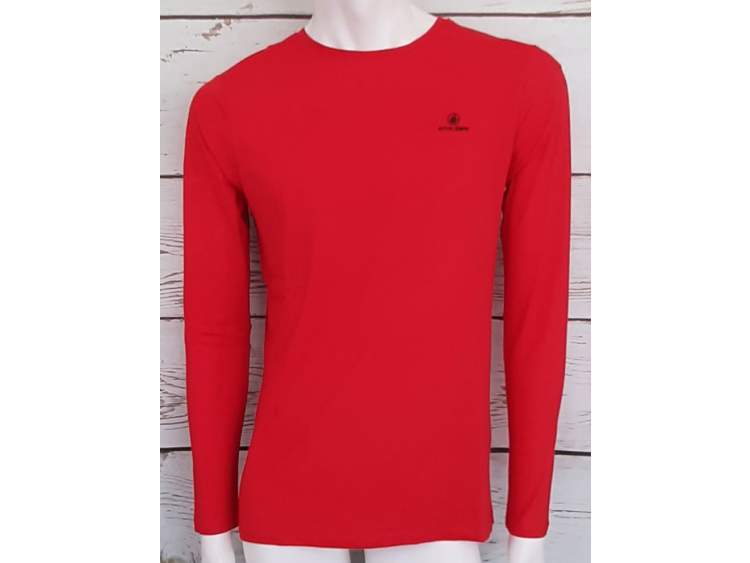Long Sleeve T-Shirt (100% lightweight cotton) / Men _ ATHL  Art. AU01030R (1)