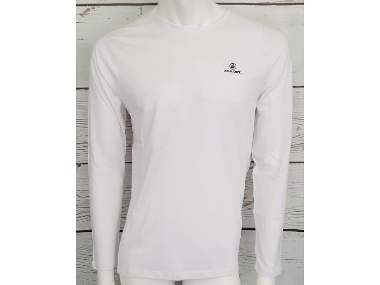 Long Sleeve T-Shirt (100% lightweight cotton) / Men _ ATHL  Art. AU01030B (1)