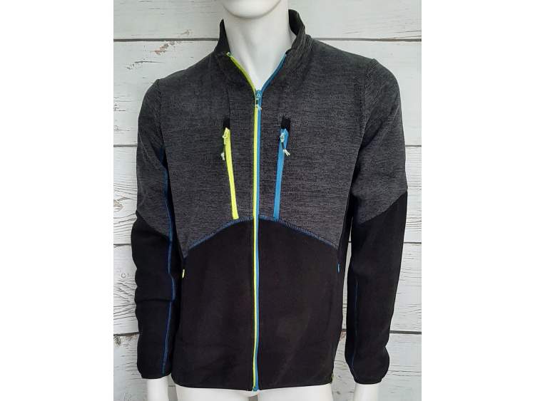 Men's Trekking Sweatshirt "Wool Effect" _ Brugi  Art. N94KM8Q (1)