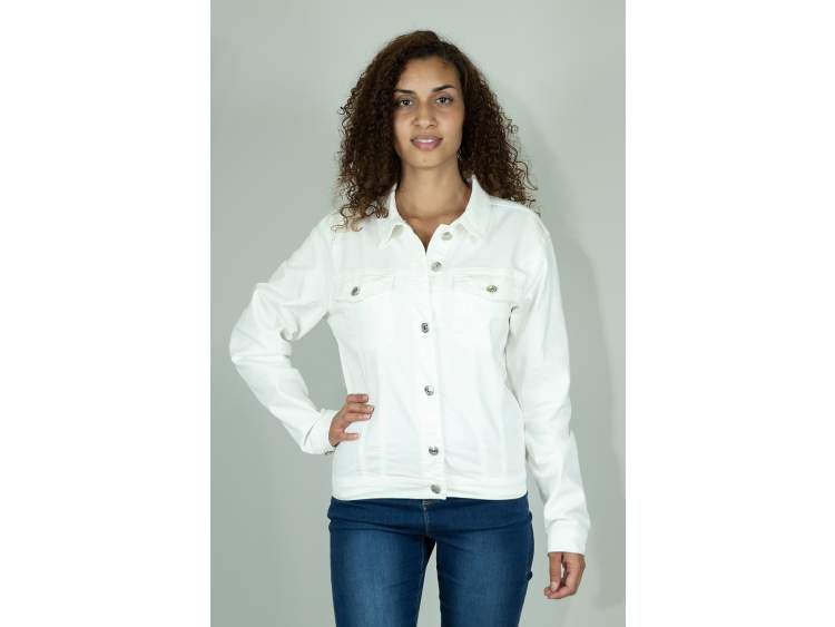 Stretch cotton Jacket / Women _ BRUGI  Art. CU5A010 (1)