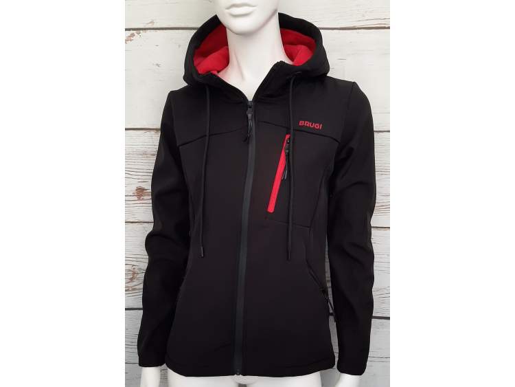 Women's Winter Jacket (Water-Repellent Softshell) _ Brugi  Art. AD2CPGM (1)