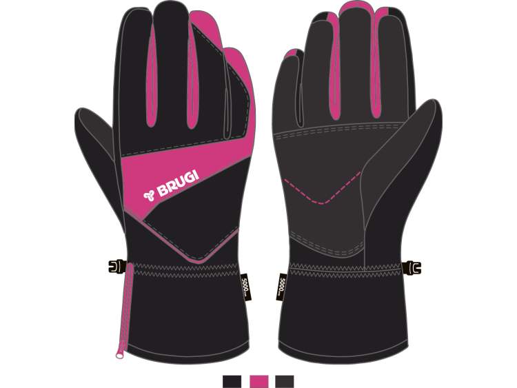 Snow Gloves for Girls _ Brugi  Art. JO1QHG8 (1)