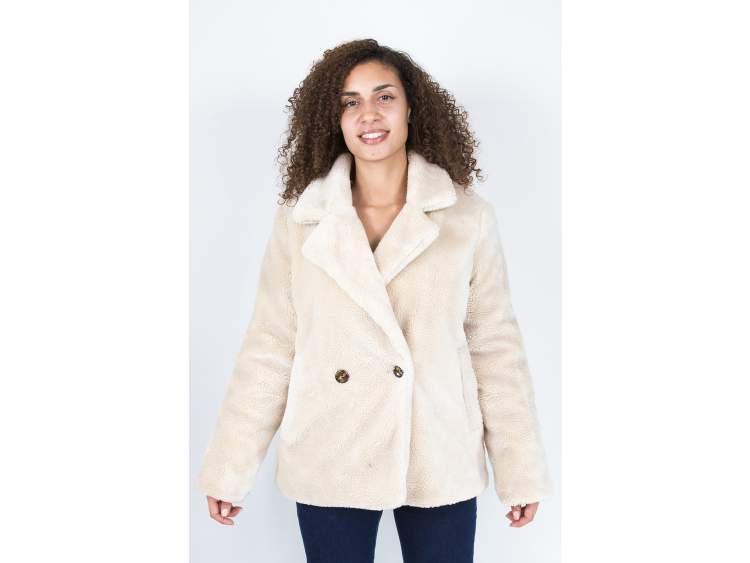 Faux Fur Winter Jacket | Women _ Brugi  Art. CJ5J019 (1)