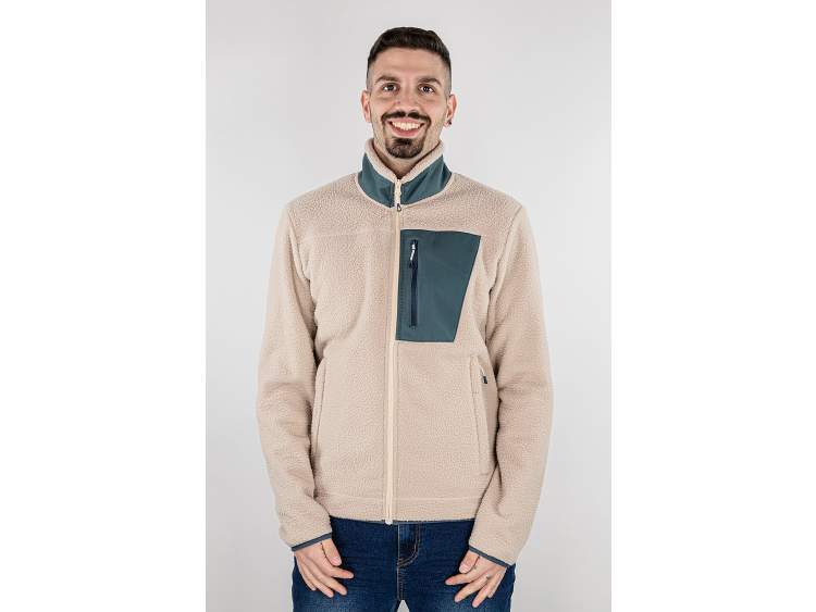 Double-Brushed Fleece Trekking Shirt | Brugi _ Men's   Art. NB4E038 (1)