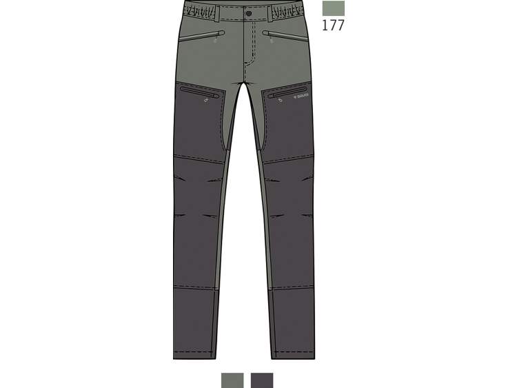 Winter Trekking Pants (Side Ventilation) | Men _ Brugi  Art. NB4HQXE (1) Winter Trekking Pants (Side Ventilation) | Men _ Brugi  Art. NB4HQXE (1)