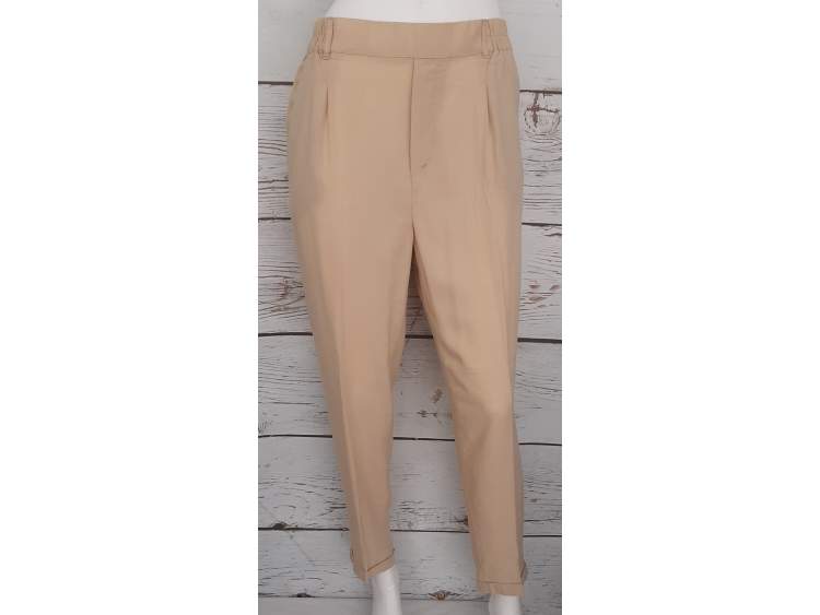 Linen Blend Trousers | Women _ Brugi  Art. CG5L095 (1)