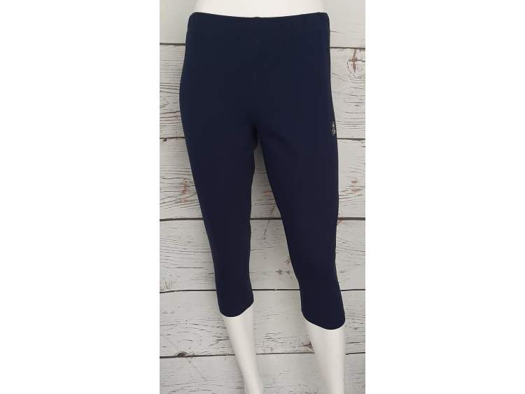 3/4 Length Sports Leggings (Stretch Cotton) _ ATHLDPT Women's  Art. AD02426B (1)
