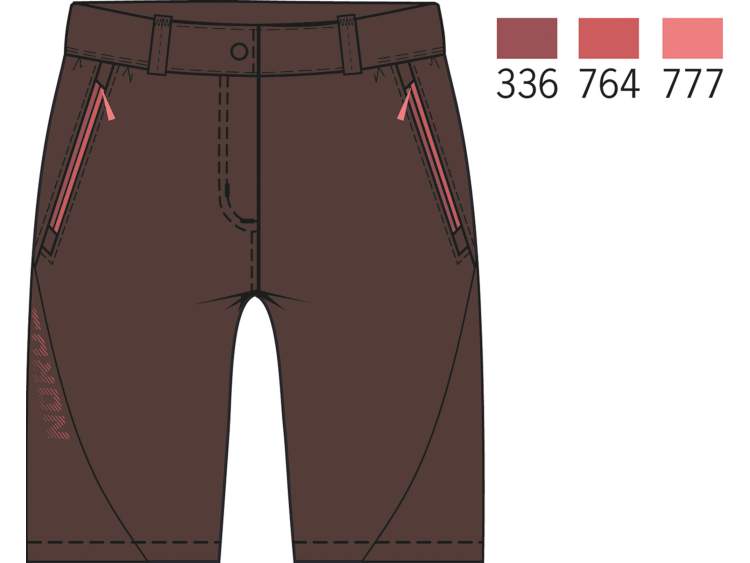 Summer Trekking Shorts / Women _ Nordsen  Art. DP3P158 (1)