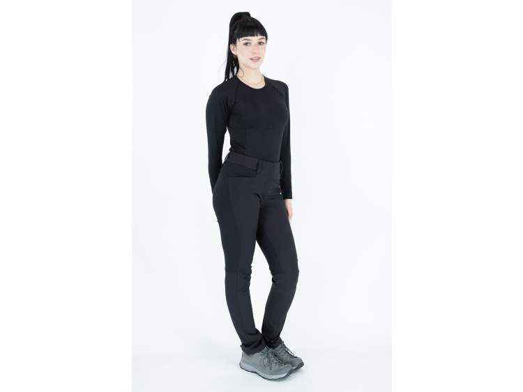 Winter Trousers in Micro-Striped Stretch Fabric | Women's _ Nordsen  Art. DP3S500 (1)