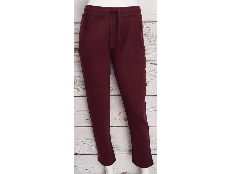 Winter Tracksuit Pants (bottom leg without cuff) / Women _ Brugi  Art. FF2L323 (1)