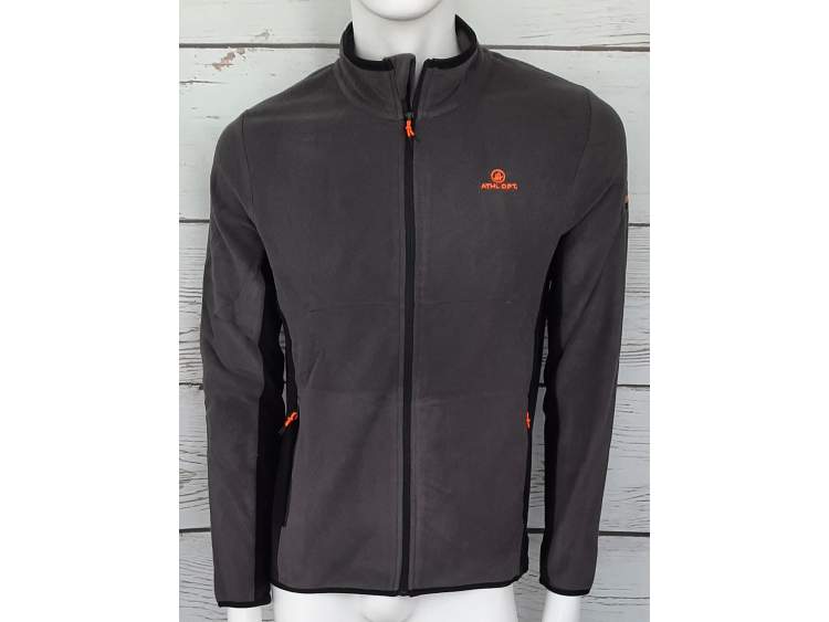 Two-tone full zip microfleece jacket \ Men _ ATHLDPT  Art. AU02677G (1)