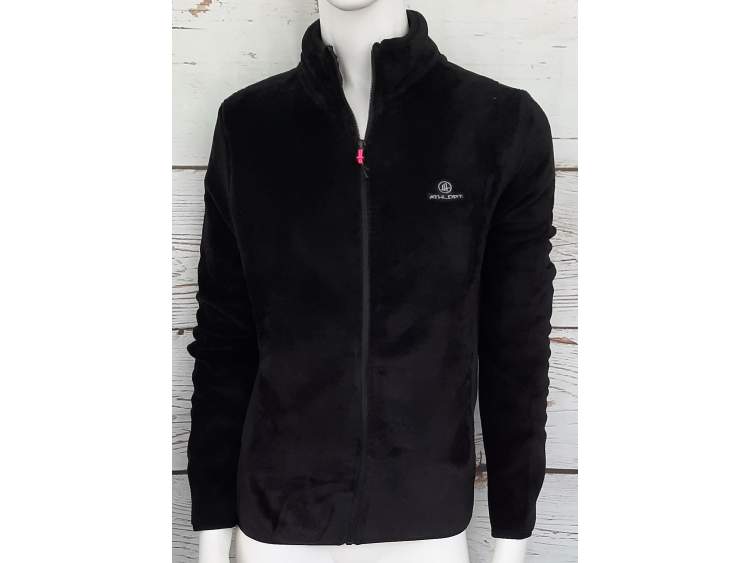 Plush effect Jacket and Breathable Stretch Inserts | Women _ ATHLDPT  Art. AD01896N (1)