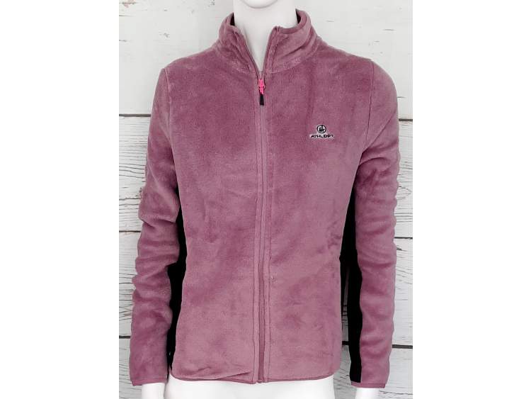 Plush effect Jacket and Breathable Stretch Inserts | Women _ ATHLDPT  Art. AD01896R (1)