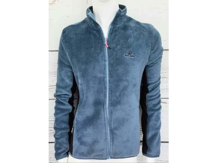 Plush effect Jacket and Breathable Stretch Inserts | Women _ ATHLDPT  Art. AD01896B (1)