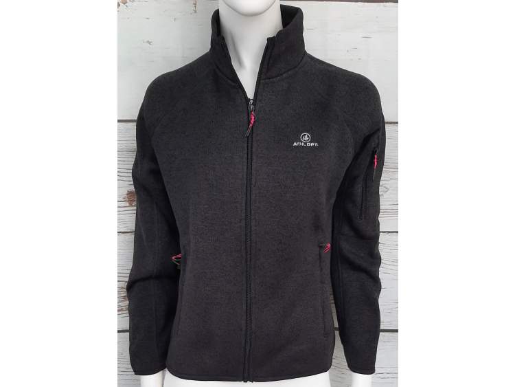 Wool-effect fleece sweatshirt \ Woman _ ATHLDPT  Art. AD02593N (1)