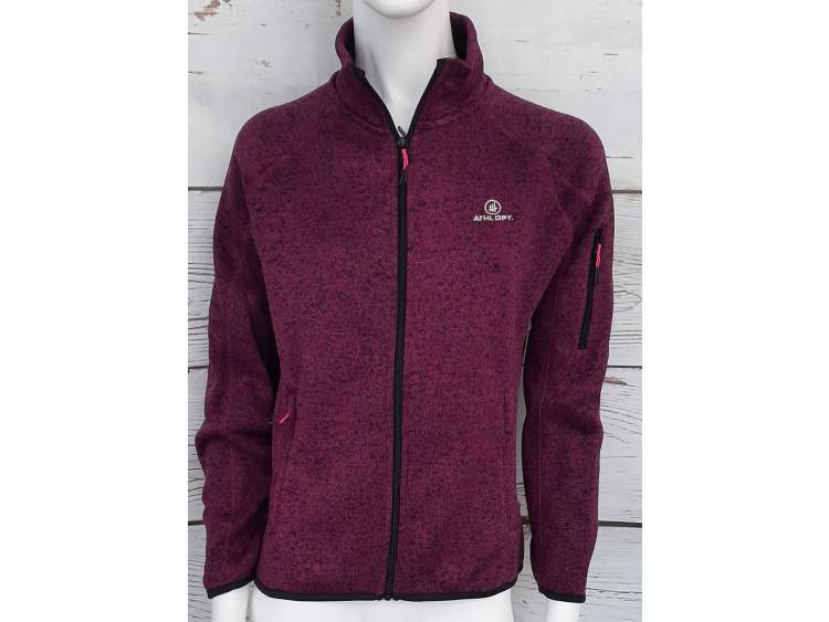 Wool-effect fleece sweatshirt \ Woman _ ATHLDPT  Art. AD02593P (1)
