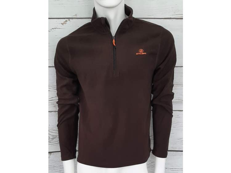 Half-zip microfleece jacket \ Men _ ATHLDPT  Art. AU03429D (1)