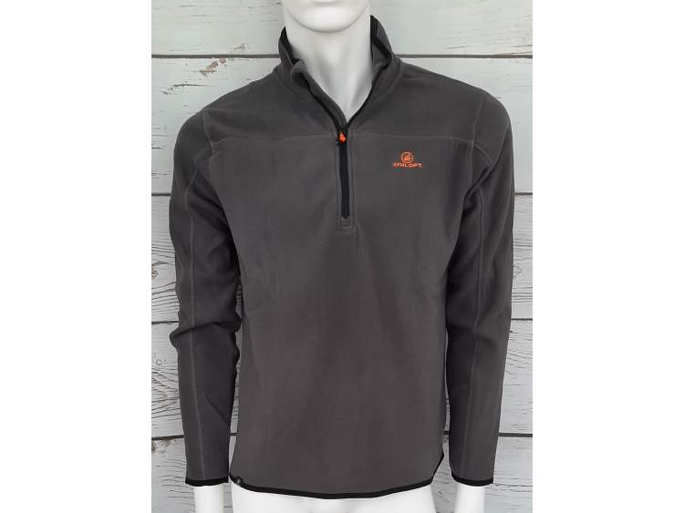 Half-zip microfleece jacket \ Men _ ATHLDPT  Art. AU02681G (1)