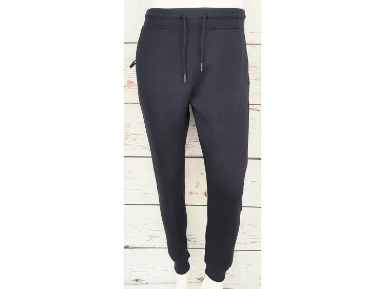 Warm cotton sports pants (with cuff) \ Man _ ATHLDPT  Art. AU02020B (1)