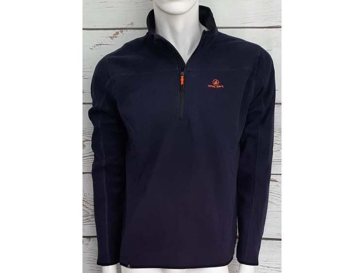 Half-zip microfleece jacket \ Men _ ATHLDPT  Art. AU02681NB (1)
