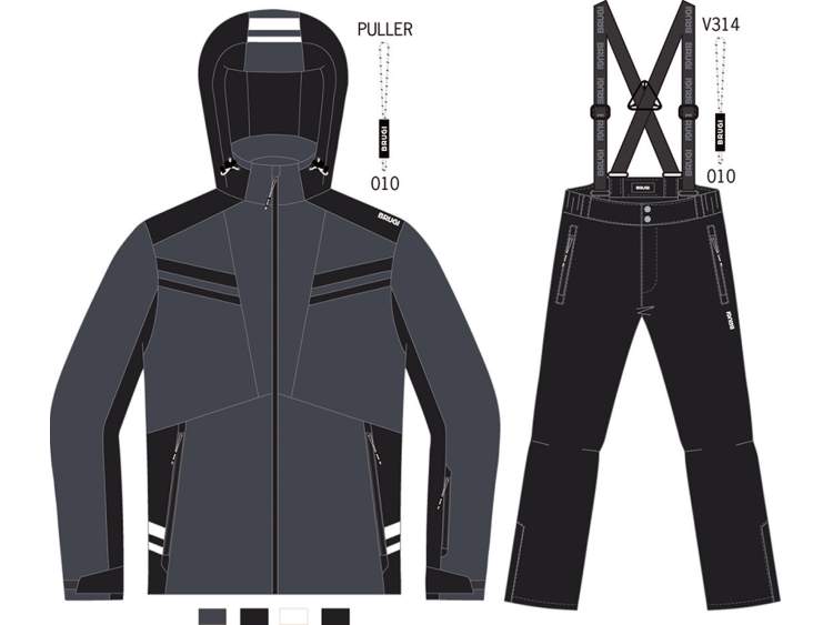 Men's Ski Suit _ Brugi (waterproofness: 3000 mm, breathability: 3000 gr/m2/24h)  Art. AK1FSDQ (1)
