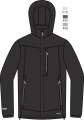 Giacca invernale in tessuto tecnico softshell elasticizzato, impermeabile e traspirante _ Brugi  Art. NA4A500 (2)