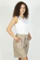 Pantaloncini morbidi "stile urban casual" Donna (85% vi, 15% li) _ BRUGI  Art. CX58107 (2)