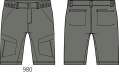 Pantaloncini Trekking Uomo (100% cotone) _ Brugi  Art. NB4M980 (2)