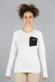 Maglia elasticizzata leggermente garzata | Trekking Donna _ Nordsen  Art. DR3IUD1 (1)