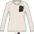 Maglia elasticizzata leggermente garzata | Trekking Donna _ Nordsen  Art. DR3IUD1 (2)