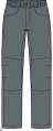 Pantaloni invernali traspiranti \ Trekking Donna _ Brugi  Art. NK2H577 (2)
