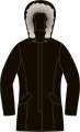 Giacca idrorepellente imbottita in ovatta | Parka Donna _ Brugi  Art. C15H500 (2)