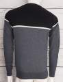Maglione uomo in filato morbido e confortevole, collo arrotondato e inserti in contrasto _ Brugi  Art. CV4U986 (3)