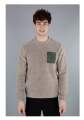 Maglione in morbida pelliccetta | Uomo - Brugi  Art. NB1X155 (1)