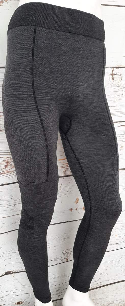 Tuta Termica Uomo Risalti In Lana Merino E Dryarn: Maglia E Calzamaglia Seamless, Traspirante, Termoregolante, Made In Italy
