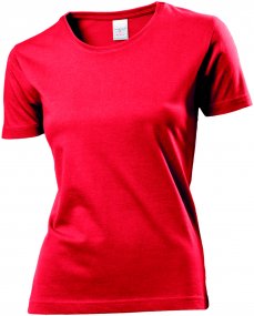 Maglietta girocollo maniche corte - Donna - Art. ST2600SRE