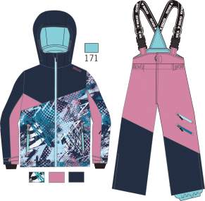 Tuta Sci Bambina _ Brugi (Impermeabilità: 5000 mm) - Art. YW1JQHX