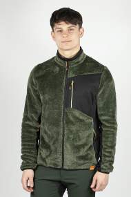 Pile Trekking Uomo in CORAL FLEECE( tessuto tecnico di ultima generazione più caldo e traspirante rispetto al classico pile) _ Brugi - Art. NA4BQHS