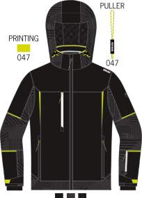 Giacca Sci Uomo _ Brugi (Impermeabilità: 8000 mm, Traspirabilità: 5000 gr/mq/24h) - Art. AI1LY45