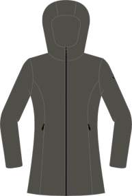 Giubbotto Impermeabile in Softshell | Donna  _ Brugi - Art. CJ5H726