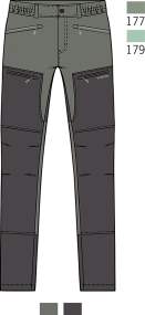 Pantaloni Trekking Invernali (ventilazione laterale) | Donna _ Brugi - Art. NH2NQXE