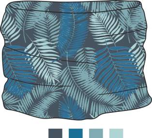 Foulard Sportivo Antivento _ Brugi - Art. ZG44409