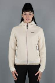 Giacca Donna in pile effetto orsetto (lana di pecora) _ Nordsen - Art. DR3CKSG