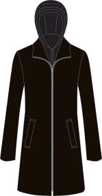 Cappotto in panno | Donna _ Brugi - Art. CY5L500